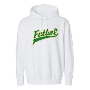 Futbol Sport Logo Garment-Dyed Fleece Hoodie