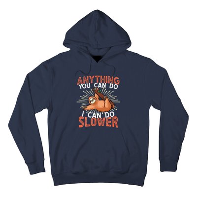 Funny Sloth, Lazy Person, Funny Lazy Hoodie