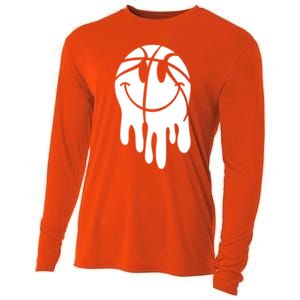 Funny SomebodyS Loud Mouth Basketball Mama MotherS Day Gift Cooling Performance Long Sleeve Crew