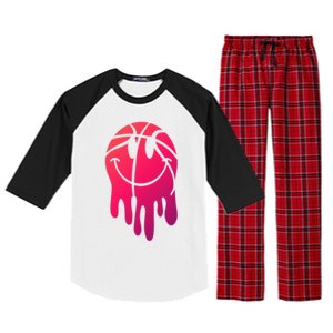 Funny SomebodyS Loud Mouth Basketball Mama MotherS Day Gift Raglan Sleeve Pajama Set