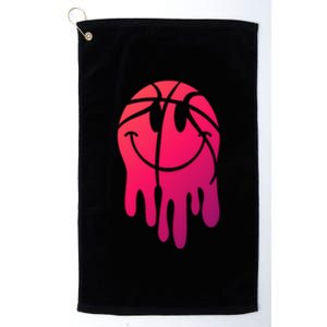 Funny SomebodyS Loud Mouth Basketball Mama MotherS Day Gift Platinum Collection Golf Towel