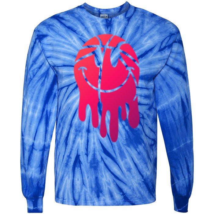 Funny SomebodyS Loud Mouth Basketball Mama MotherS Day Gift Tie-Dye Long Sleeve Shirt