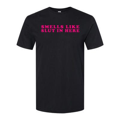 Funny Smells Like Sluts In Here Softstyle CVC T-Shirt