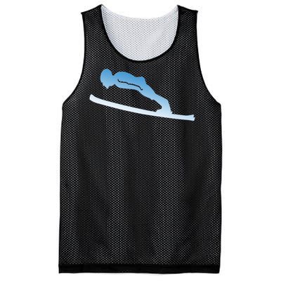 Funny Skiing Lover Gift For Skier Mesh Reversible Basketball Jersey Tank