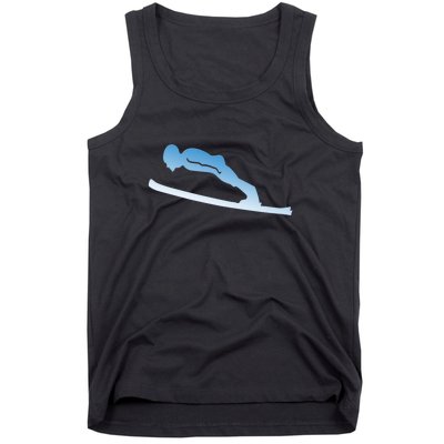 Funny Skiing Lover Gift For Skier Tank Top