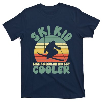 Funny Ski Like A Regular But Cooler Skiing T-Shirt