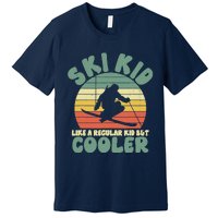 Funny Ski Like A Regular But Cooler Skiing Premium T-Shirt