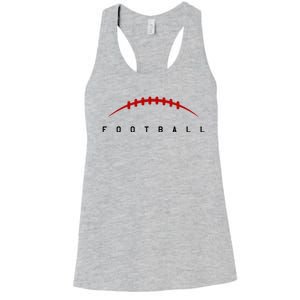 Football Sport Lover Gift Women's Racerback Tank