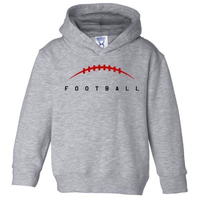 Football Sport Lover Gift Toddler Hoodie