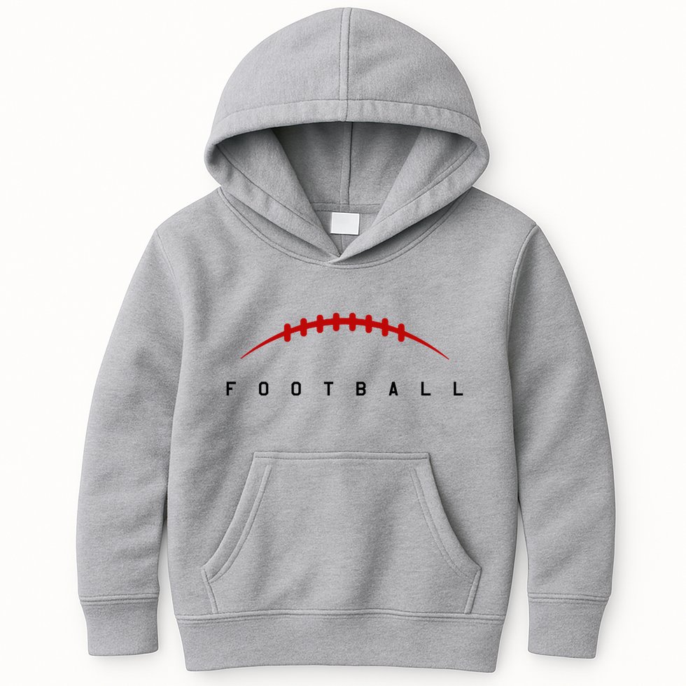 Football Sport Lover Gift Kids Hoodie