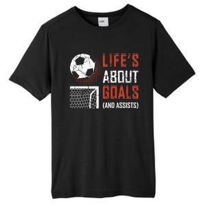 Funny Soccer Lover N Soccer Player Fans Coaches Cool Gift Tall Fusion ChromaSoft Performance T-Shirt