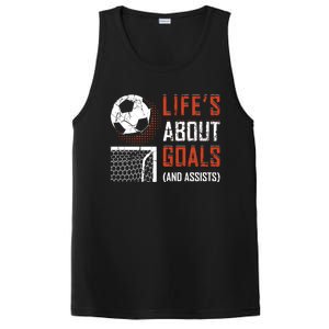 Funny Soccer Lover N Soccer Player Fans Coaches Cool Gift PosiCharge Competitor Tank