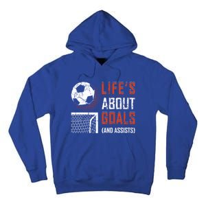 Funny Soccer Lover N Soccer Player Fans Coaches Cool Gift Tall Hoodie