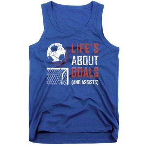 Funny Soccer Lover N Soccer Player Fans Coaches Cool Gift Tank Top