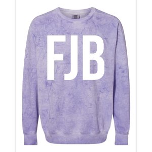 FJB Simple Logo (F!ck Joe Biden) Colorblast Crewneck Sweatshirt