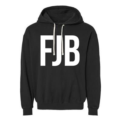 FJB Simple Logo (F!ck Joe Biden) Garment-Dyed Fleece Hoodie