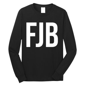 FJB Simple Logo (F!ck Joe Biden) Long Sleeve Shirt