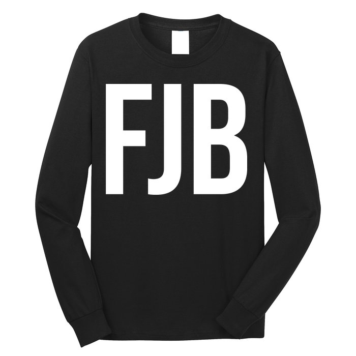 FJB Simple Logo (F!ck Joe Biden) Long Sleeve Shirt