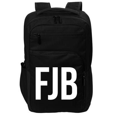 FJB Simple Logo (F!ck Joe Biden) Impact Tech Backpack