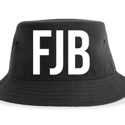 FJB Simple Logo (F!ck Joe Biden) Sustainable Bucket Hat