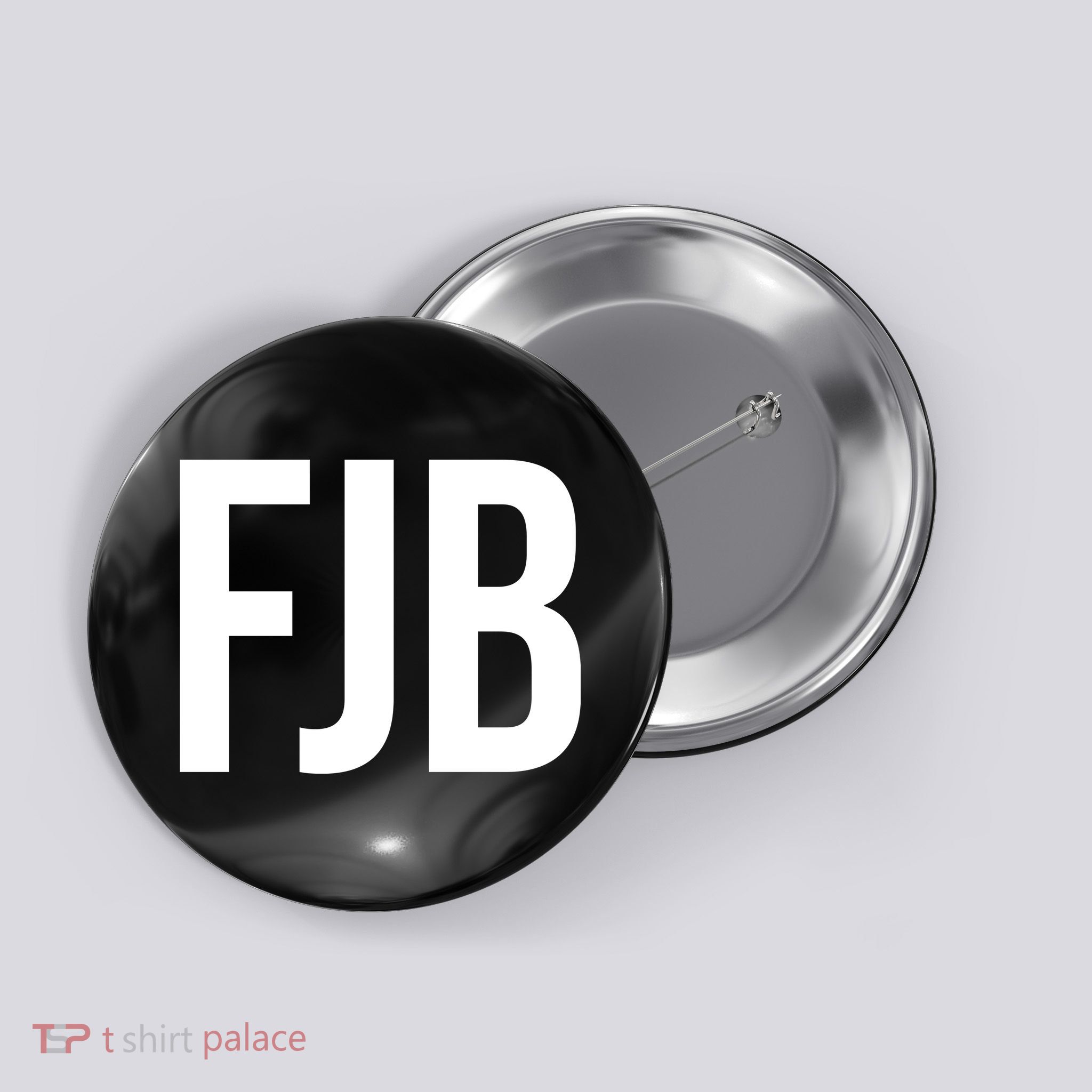 FJB Simple Logo (F!ck Joe Biden) Button