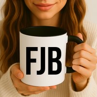 FJB Simple Logo (F!ck Joe Biden) Mug
