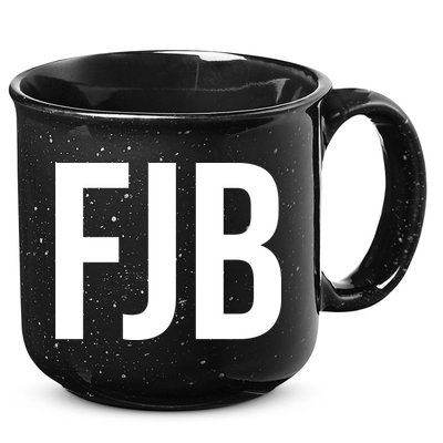 FJB Simple Logo (F!ck Joe Biden) 15oz Campfire Ceramic Mug