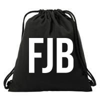 FJB Simple Logo (F!ck Joe Biden) Drawstring Bag