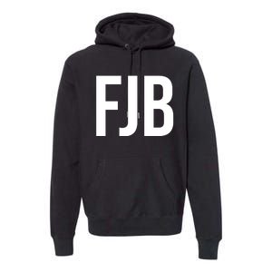 FJB Simple Logo (F!ck Joe Biden) Premium Hoodie