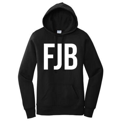 FJB Simple Logo (F!ck Joe Biden) Women's Pullover Hoodie