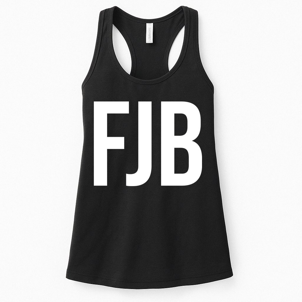 FJB Simple Logo (F!ck Joe Biden) Womens Tank Top