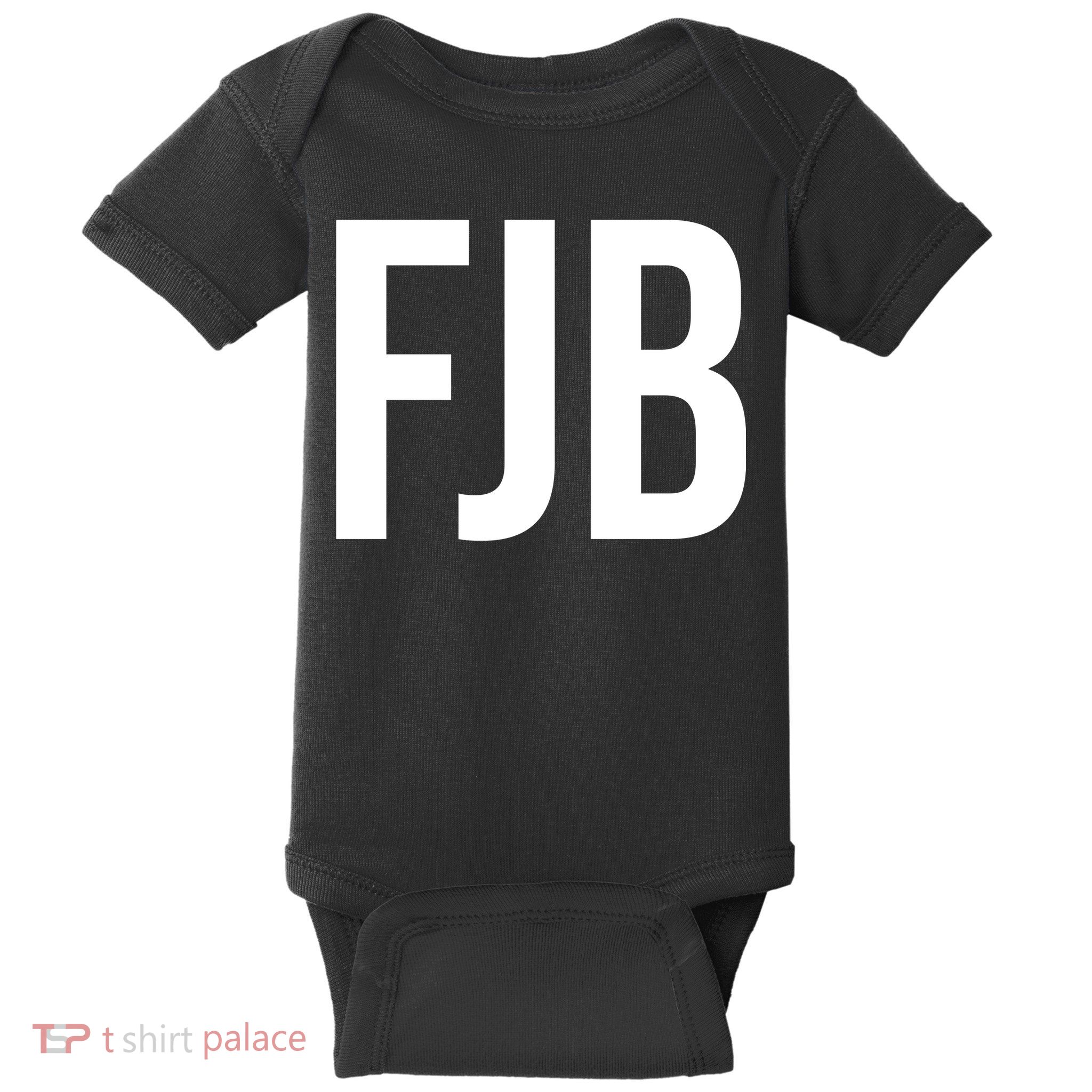 FJB Simple Logo (F!ck Joe Biden) Baby Bodysuit