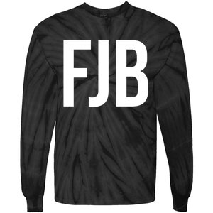 FJB Simple Logo (F!ck Joe Biden) Tie-Dye Long Sleeve Shirt