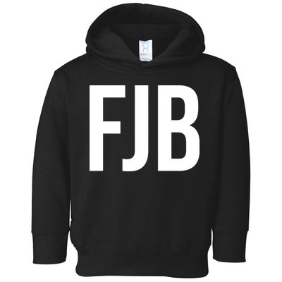 FJB Simple Logo (F!ck Joe Biden) Toddler Hoodie
