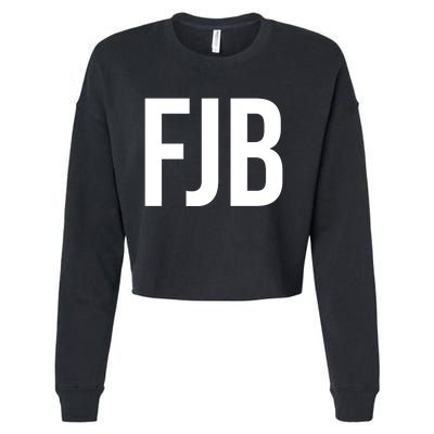 FJB Simple Logo (F!ck Joe Biden) Cropped Pullover Crew