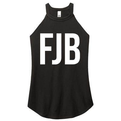 FJB Simple Logo (F!ck Joe Biden) Women’s Perfect Tri Rocker Tank