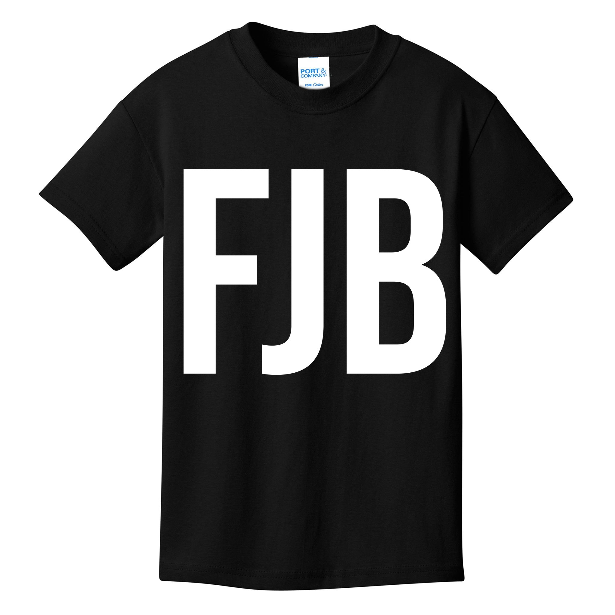 FJB Simple Logo (F!ck Joe Biden) Kids T-Shirt