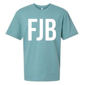 FJB Simple Logo (F!ck Joe Biden) Sueded Cloud Jersey T-Shirt