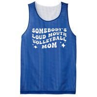 Funny Somebody's Loud Mouth Volleyball Mom Mother's Day Gift Mesh Reversible Basketball Jersey Tank