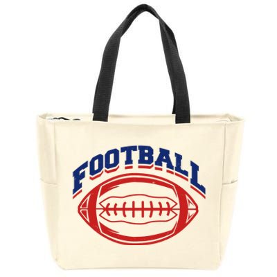 Football Sport Lover Gift Zip Tote Bag