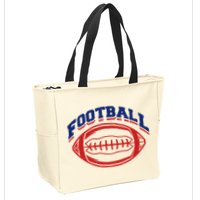 Football Sport Lover Gift Zip Tote Bag