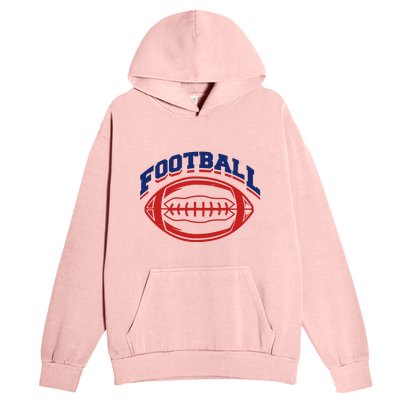 Football Sport Lover Gift Urban Pullover Hoodie