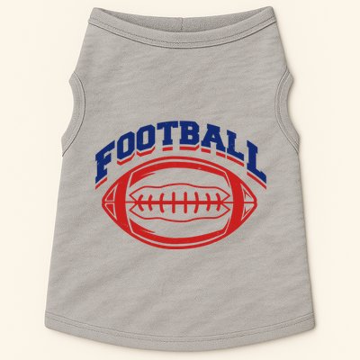 Football Sport Lover Gift Doggie Tank