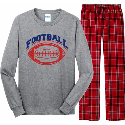 Football Sport Lover Gift Long Sleeve Pajama Set