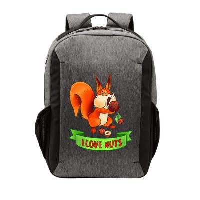 Funny Squirrel Lover Quote I Love Nuts Squirrel Pet Owner Vector Backpack
