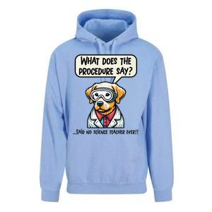 Funny Sarcastic “Lab Dog” Science Teacher Premium Unisex Surf Hoodie