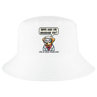 Funny Sarcastic “Lab Dog” Science Teacher Premium Cool Comfort Performance Bucket Hat