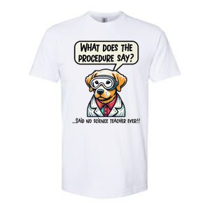 Funny Sarcastic “Lab Dog” Science Teacher Premium Softstyle CVC T-Shirt