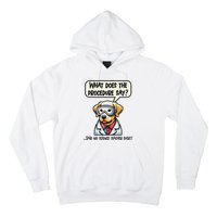 Funny Sarcastic “Lab Dog” Science Teacher Premium Hoodie