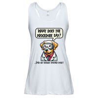 Funny Sarcastic “Lab Dog” Science Teacher Premium Ladies Essential Flowy Tank